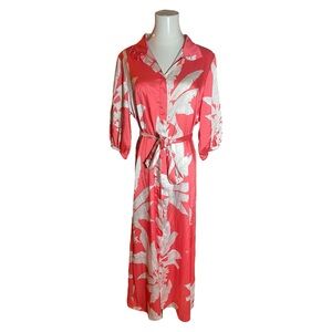 Bryn Walker Geraldine Maxi Dress Palma Da Corallo Size Medium